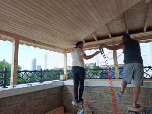 Küçükçekmece Ahşap Pergole Yapımı 2