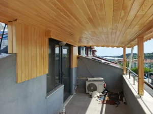 Halkalı Çatı İzolasyonu ve Pergole Yapımı 2